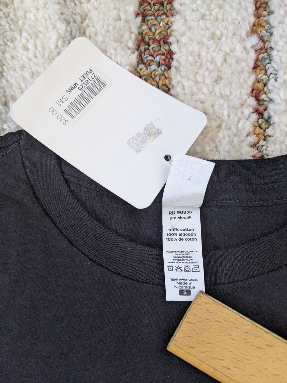 NWT Oregon Ducks Crew Neck Black Tee 100% Cotton XS - Picture 13 of 16